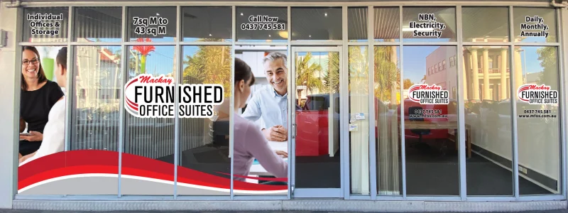 Mackay Furnished Office Suites shopfront